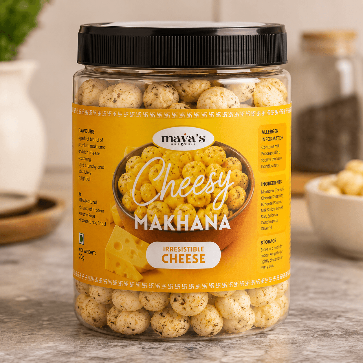Cheese Makhana